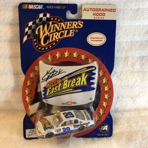 Kevin Harvick 1/64th Reese's Fast Break Autographed Hood Series